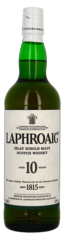 Laphroaig Single Malt, 10 J.