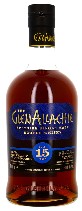 Glenallachie Speyside Single Malt Scotch Whisky 15 J. 