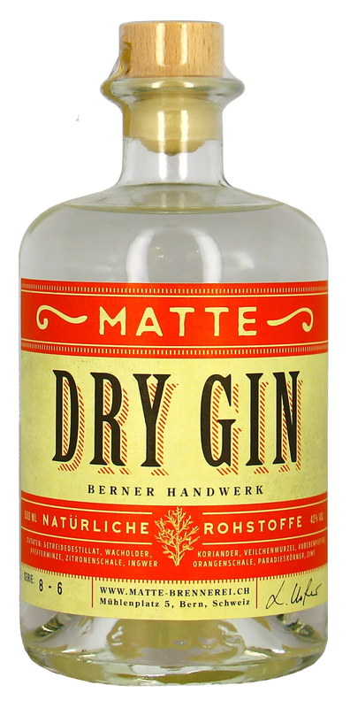 Berner Matte Dry Gin