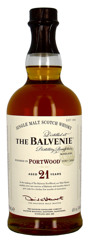 Balvenie Single Malt Port Wood, 21 J.