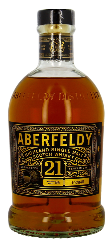 Aberfeldy Single Malt 21 J.