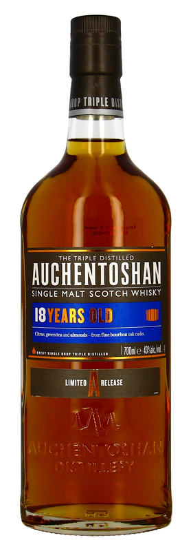Auchentoshan Vivid and Indulgent 18 J.