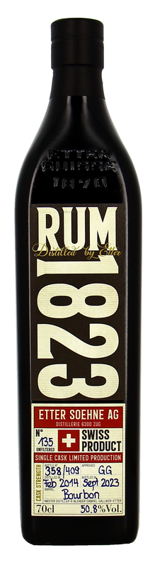 Etter Rum 1823 Singel Cask N°135