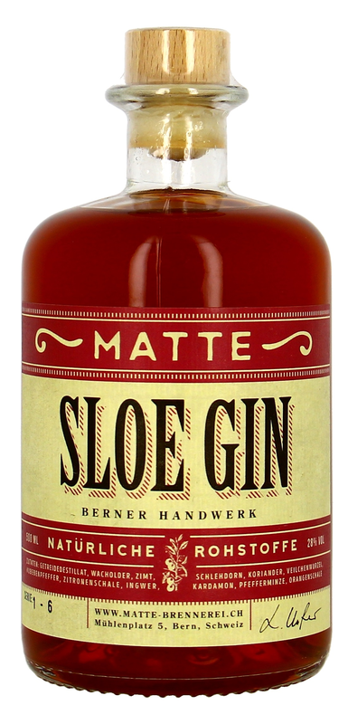 Berner Matte Sloe Gin