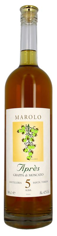 Marolo, Grappa di Moscato Après