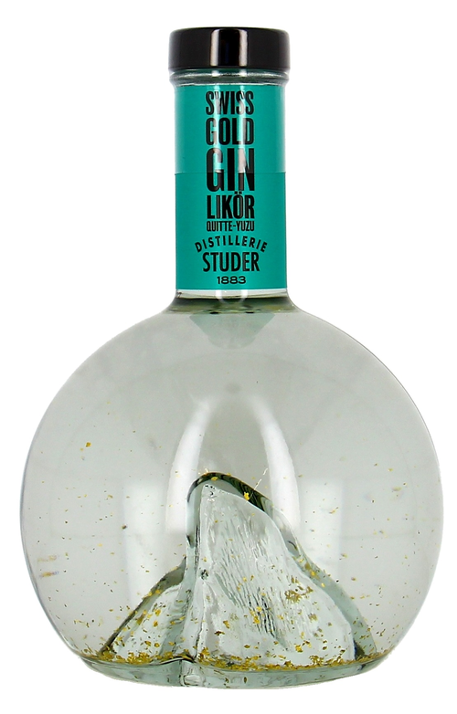 Studer Swiss Premium Gold Selection, Gin Likör Quitte-Yuzu 