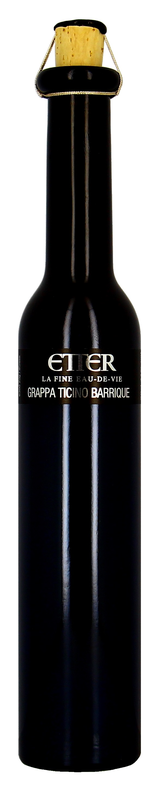Etter Black Beauty Grappa Ticino, Barrique