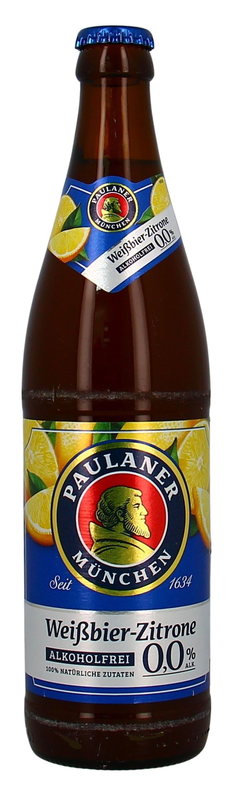 Paulaner Weissbier-Zitrone 0,0% MW (Vorbestellung)