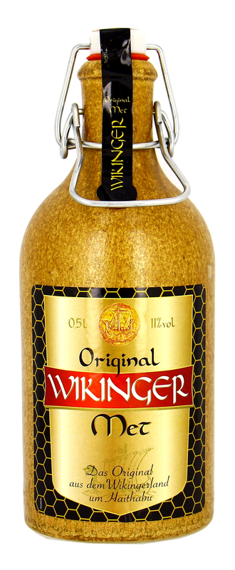 Original Wikinger Met, Steingutflasche