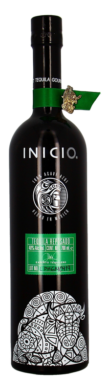 Inicio, Tequila 100% Agave Azul Premium Reposado