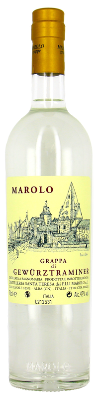 Marolo, Grappa di Gewürztaminer 