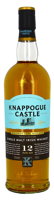 Knappogue Castle Irish Single Malt Whiskey 12 J.