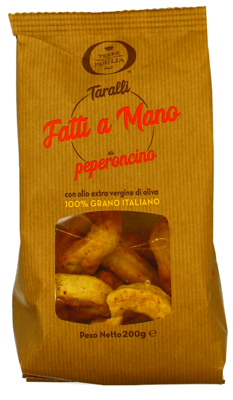Taralli mit Chili 200g, Terre di Puglia