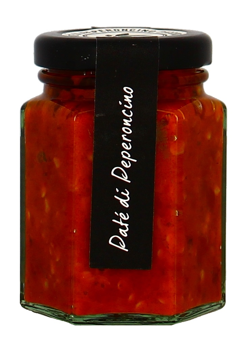 Paté aus scharfen Peperoncino 100g, Casina Rossa