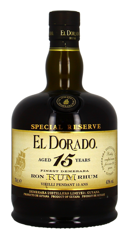 El Dorado Rum 15 J, Demerara Distillers