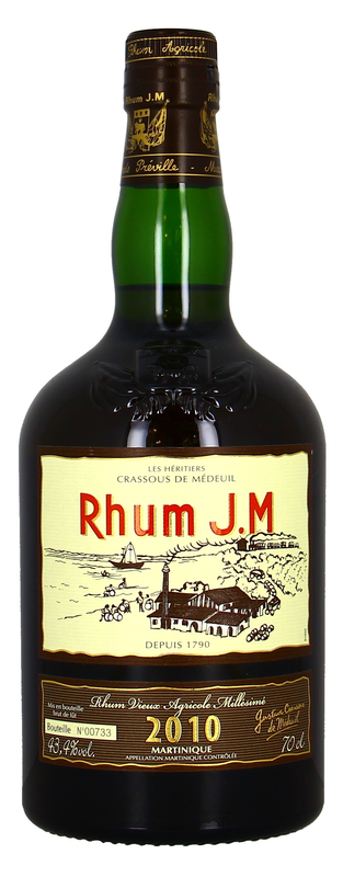 J.M. Rhum Vieux Agricole 10 J.