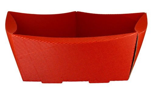 Royal offene Welle mittel bordeaux-rot
