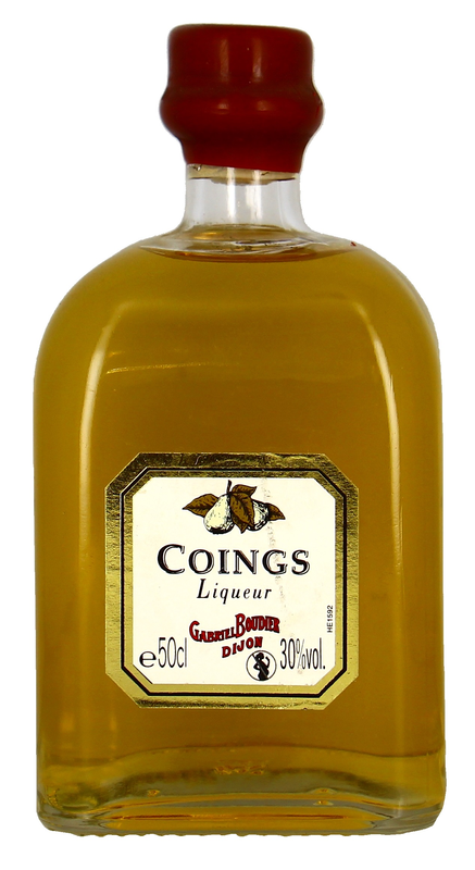 Quittenlikör Liqueur de Coings, Boudier
