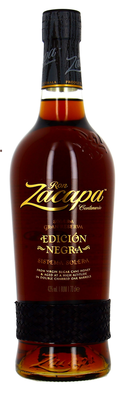 Ron Zacapa Edicion Negra Solera