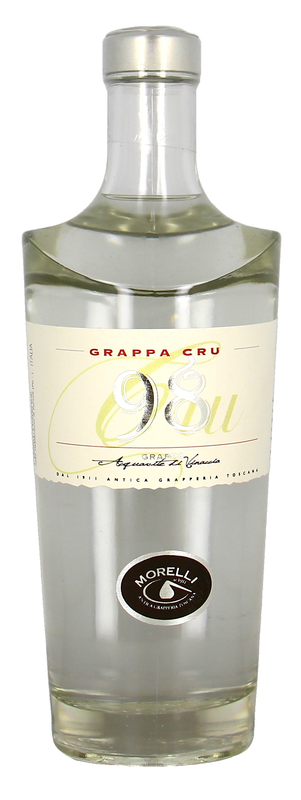 Morelli, Grappa Cru 98 Bianca