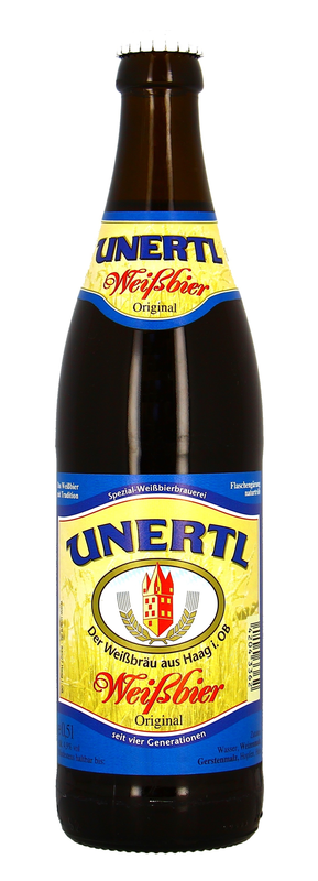 Unertl Weissbier MW (ab dem 15. Mai)