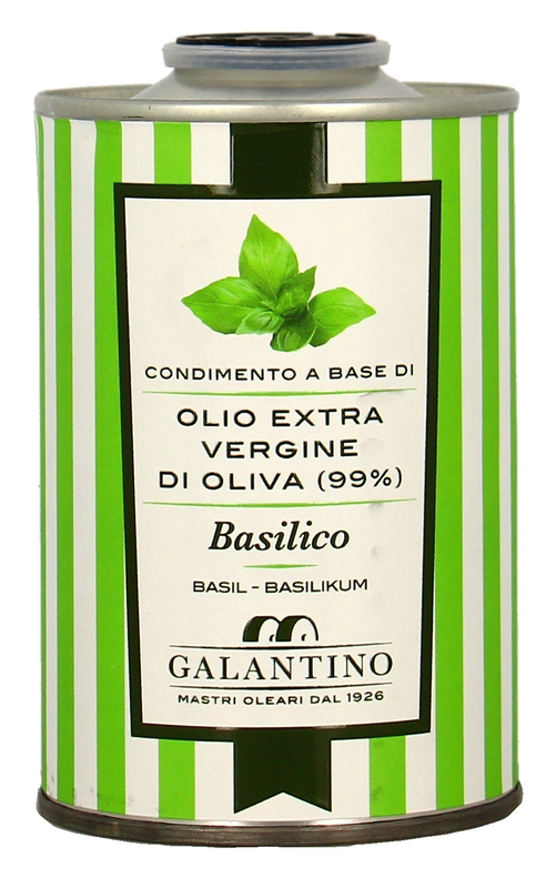 Galantino Olivenwürzöl mit Basilikum
