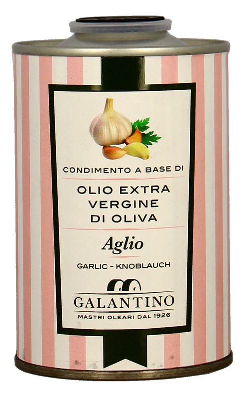 Galantino Olivenwürzöl mit Knoblauch 