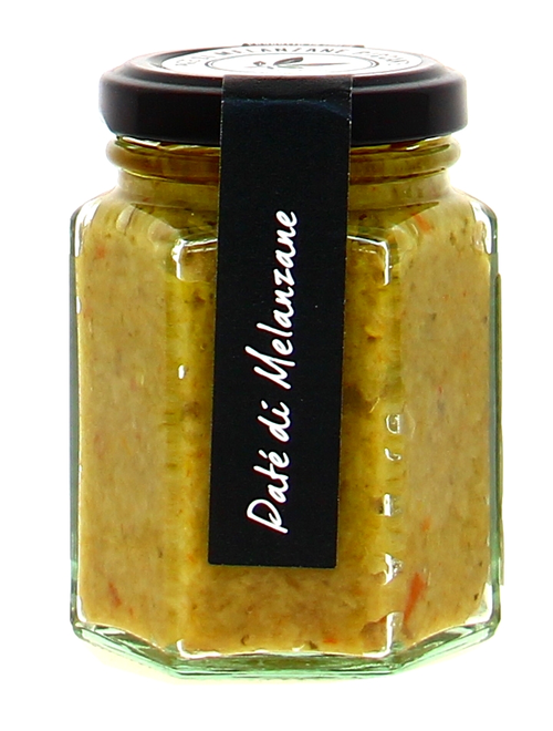 Paté aus pikanten Auberginen 100g, Casina Rossa