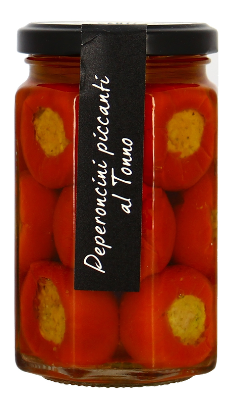 Peperoncini al Tonno 280g, Casina Rossa