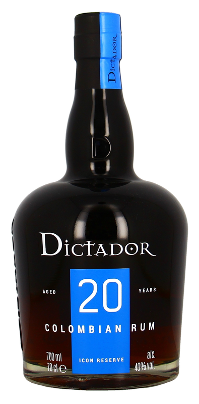 Dictador Colombian Rum Reserve Destillery Icon 20 J.