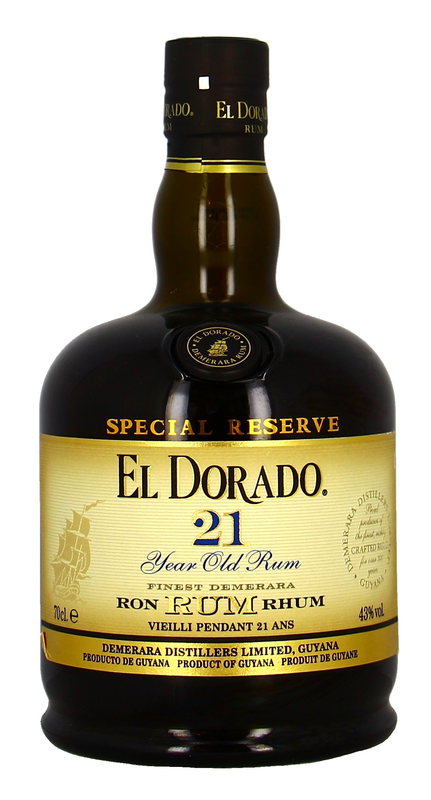 El Dorado Rum 21 J, Demerara Distillers