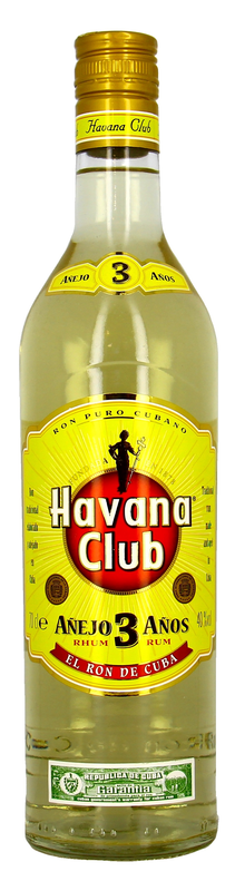 Havana Club Rum Añejo 3 años Corporation Cuba Ron S.A. 