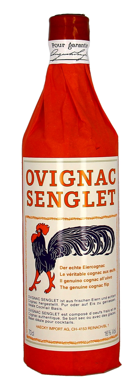 Eiercognac, Senglet 