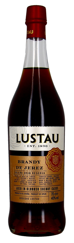 Lustau Brandy Solera Grand Reserve Sherry Casks