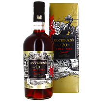 Cockburn's Tawny Port 20J.

