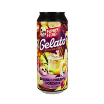 Funky Fluid Gelato: Banana & Pineapple Horchata Dose
