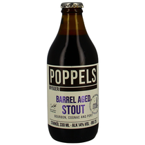 Poppels Barrel Aged Stout (Bourbon, Cognac and Port)
