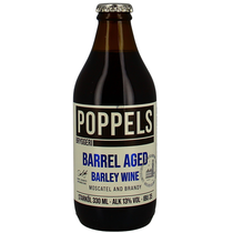 Poppels Barrel Aged Barley Wine (Moscatel and Brandy)