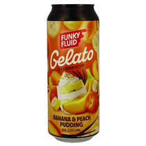 Funky Fluid Gelato: Banana & Peach Pudding Dose
