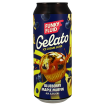 Funky Fluid Gelato: Blueberry Maple Muffin Dose
