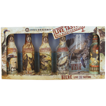 Rügener Insel-Brauerei Insel Baltic Edition GP,
5 Flaschen und 1 Glas
