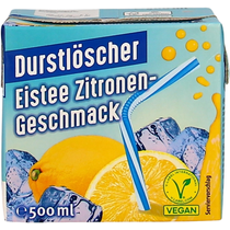 Durstlöscher Eistee Zitrone