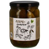 Essiggurken, Luchs&Hase 500g °Bio°