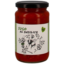 Tomatensugo al Basilico, Luchs&Hase 400g °Bio°