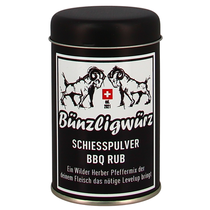 Bünzligwürz Schiesspulver Streuerdose 120g