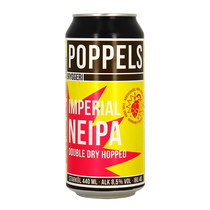 Poppels Imperial NEIPA DDH Dose, Vegan 