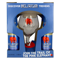 Delirium Geschenkkarton 4 Fl. & 1 Glas