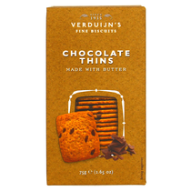 Verduijn`s Chocolate Thins Fine Biscuits   