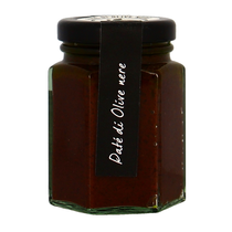 Paté aus schwarzen Oliven 100g, Casina Rossa