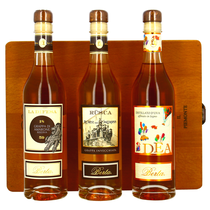 Berta, Grappa I Tre Gioielli Holzkiste 3 x 20cl 